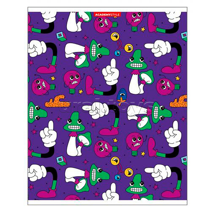 Тетрадь 48л. клетка, А5 "Дичь"