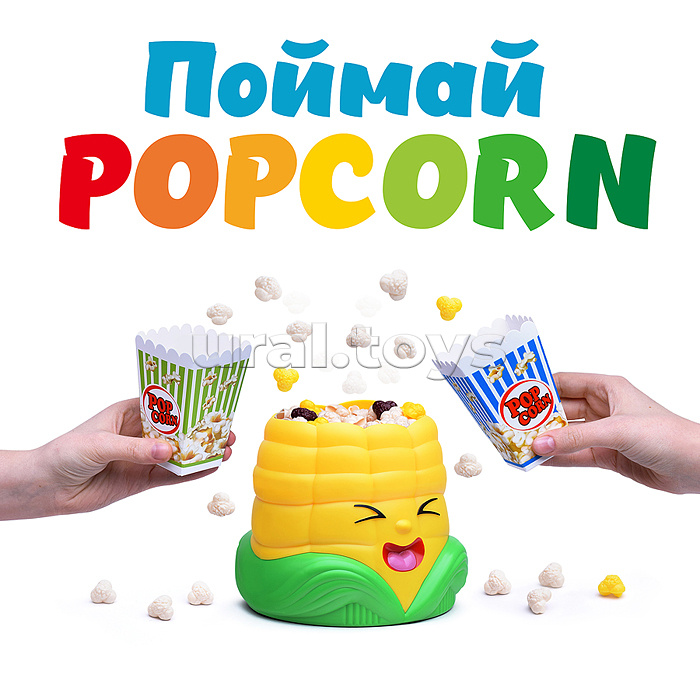 Игра настольная "Поймай Popcorn" в пакете Игра настольная "Поймай Popcorn" в пакете