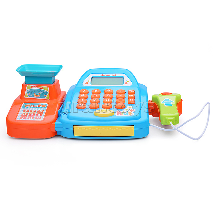 Касса "Мой магазин" с весами, в коробке