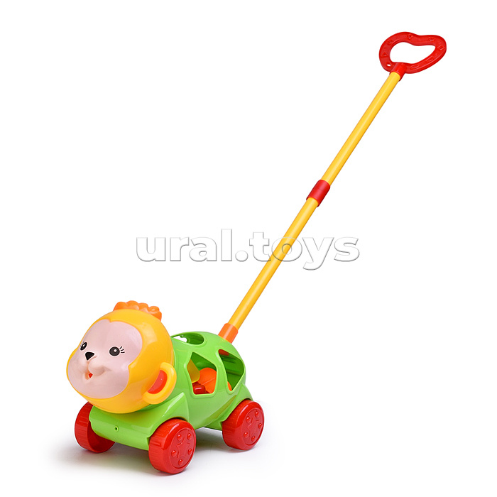 Каталка 9204 "Обезьянка" (головоломка с блоками) в пакете