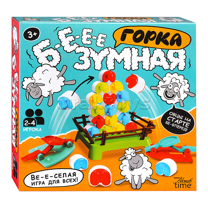 Игрушка "Бе-е-зумная горка" Active time