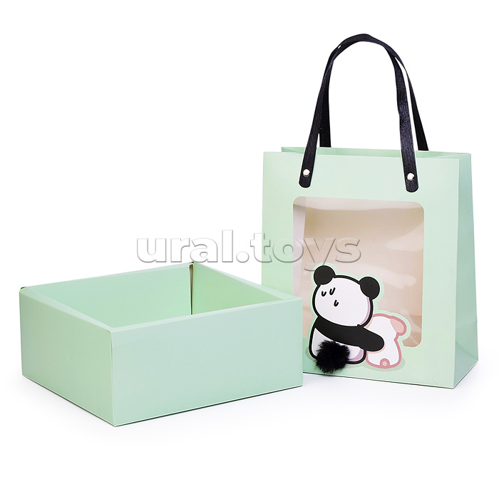 Пакет подарочный "Волшебная коробочка" 20,5*9,5*22,5см.