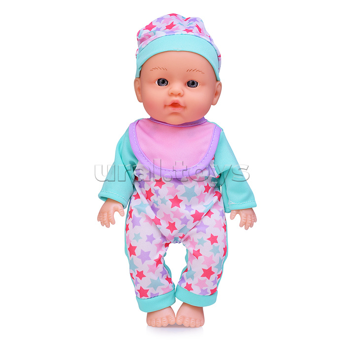 Пупс "Счастливый малыш" (пьёт, писает) с аксессуарами, в коробке