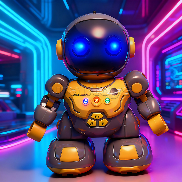 Робот "Космический" в коробке