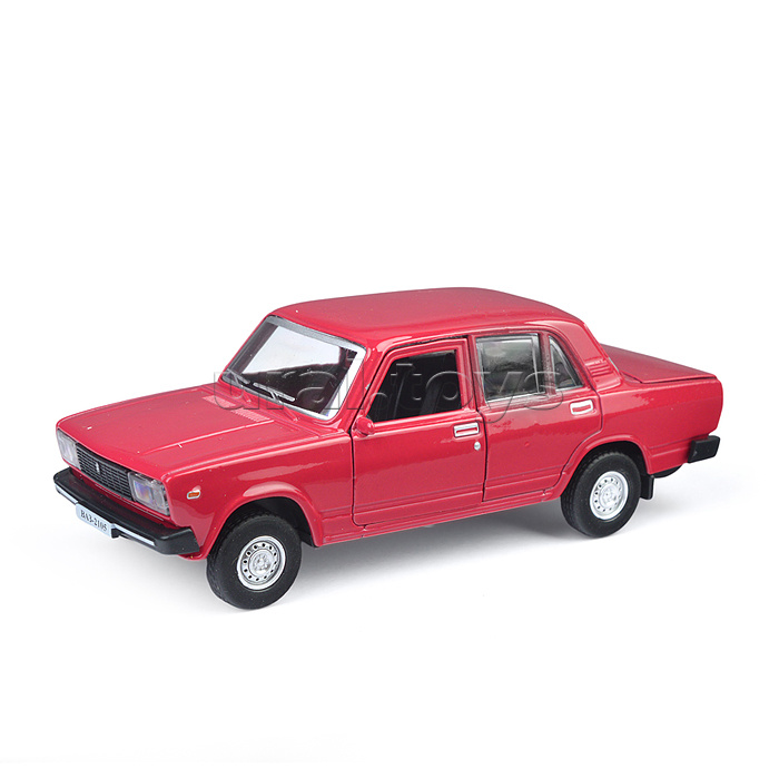 Машина металл LADA "Ваз-2105" 1997 12 cm, (двери, багаж) инерц.