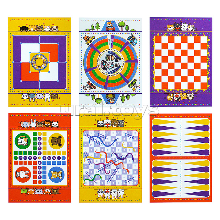 Игра настольная "100 игр для всей семьи"