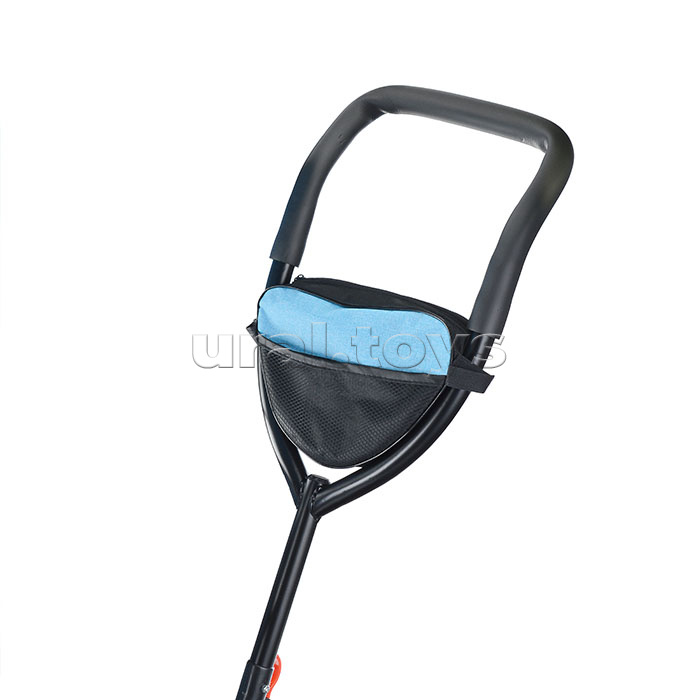 Велосипед 3-х колесный, резиновые покрышки, синий