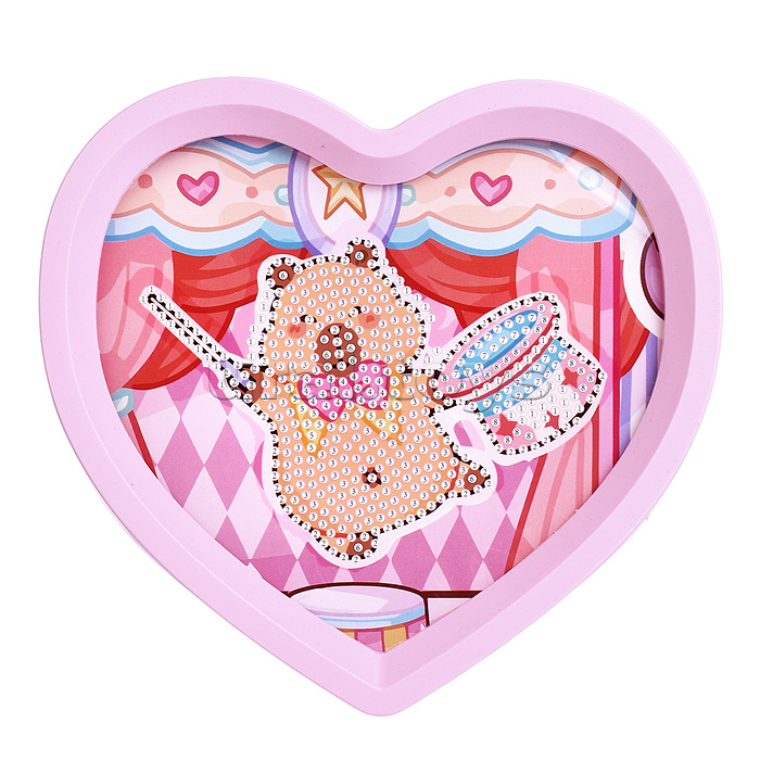 Мозаика алмазная "Капибара путешественница" 17*16см