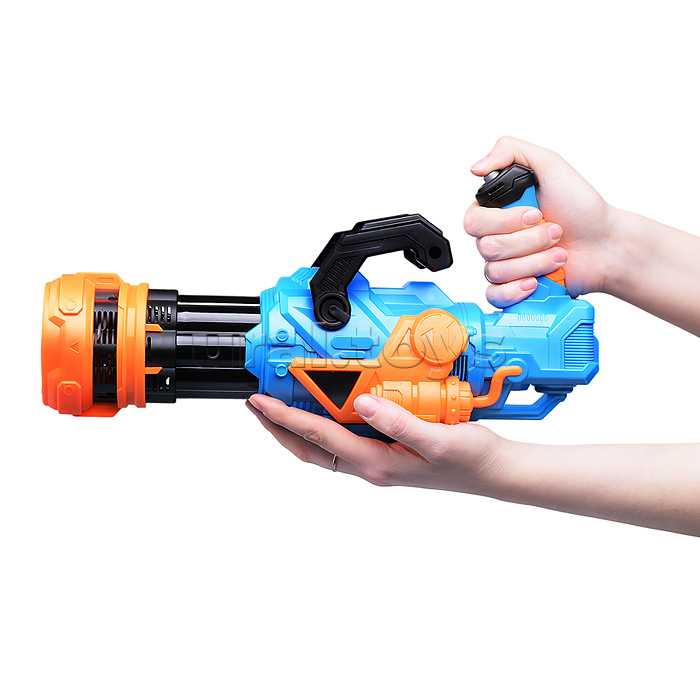 Пушка "Мега" для мыльных пузырей, в коробке