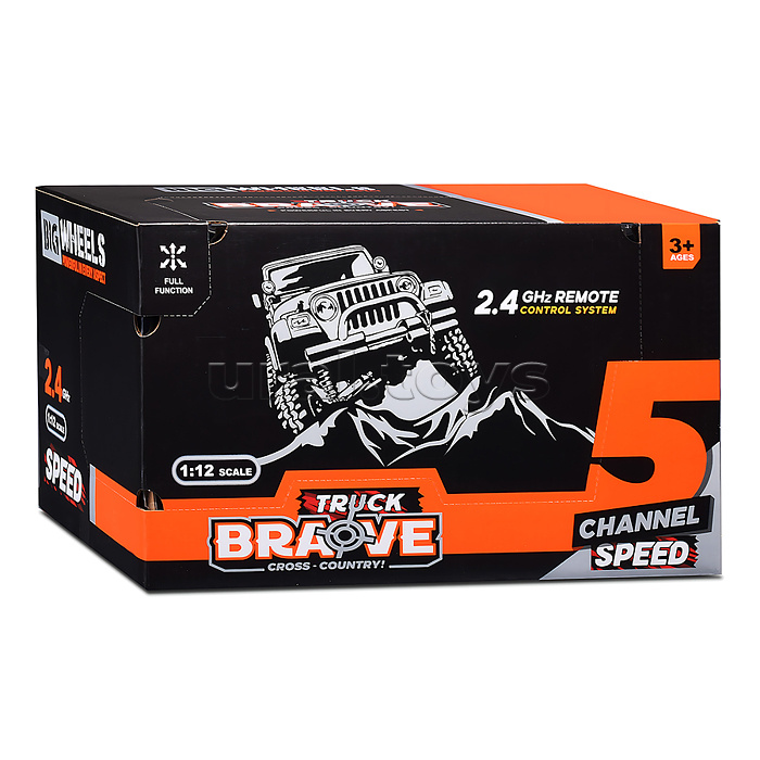 Машина "Турбо" р/у, 27 MHz, в коробке