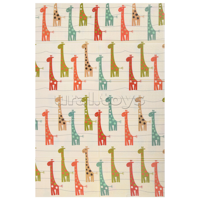 Коврик развивающий "Африка" (120*180*0.8 см.) EVA