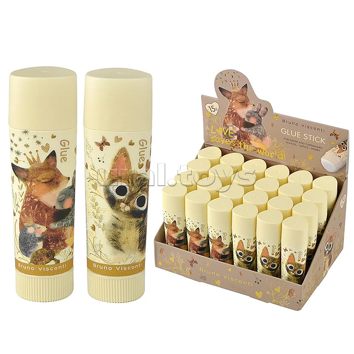 Клей-карандаш на PVP основе "love me" 15 г