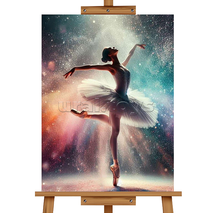 Мозаика алмазная "Балерина" 30*40см.