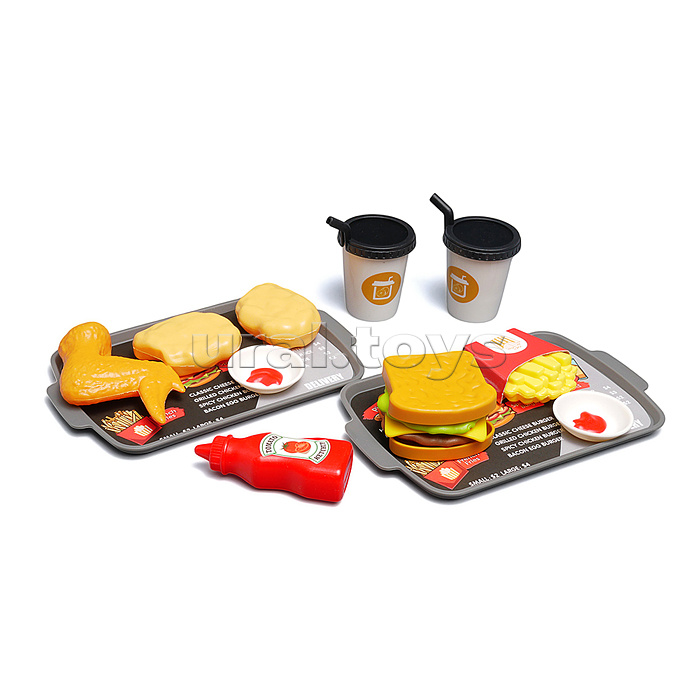 Набор Продукты "Быстрое питание" в коробке