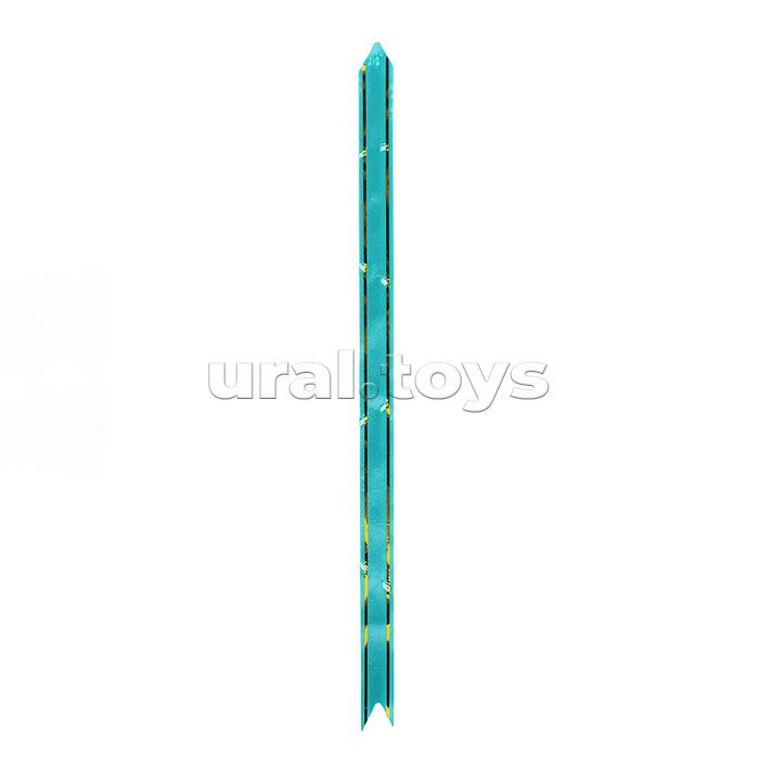 Бант-бабочка упаковочный подарочный с золотой полосой 1,2см.