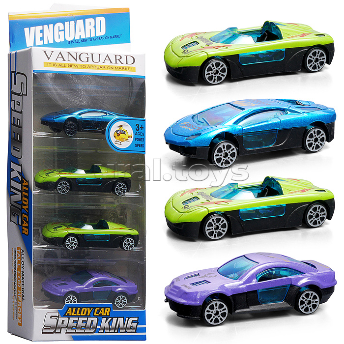 Набор машин "Мир колёсных чудес" в коробке