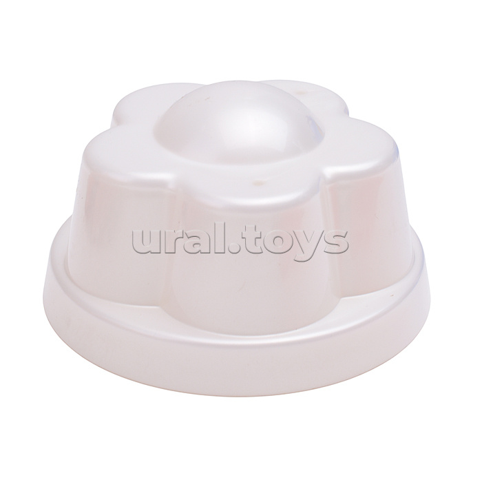 Набор №228: ведро малое с наклейкой, ситечко-цветок, совок №2, грабельки №2, 2 формочки, лейка малая