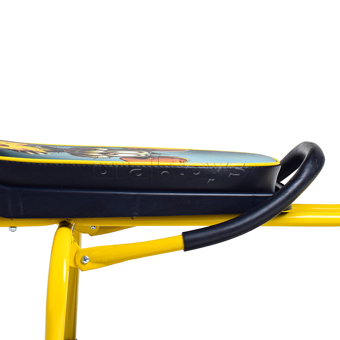 Игрушка Снегокат детский 212 "Play" разборный с высокой рамой и со спинкой (Грызун)