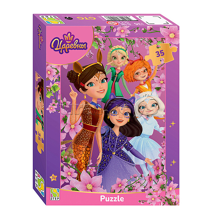 Пазлы 35 "Царевны. Таинственная гостья" (Той-Лэнд)