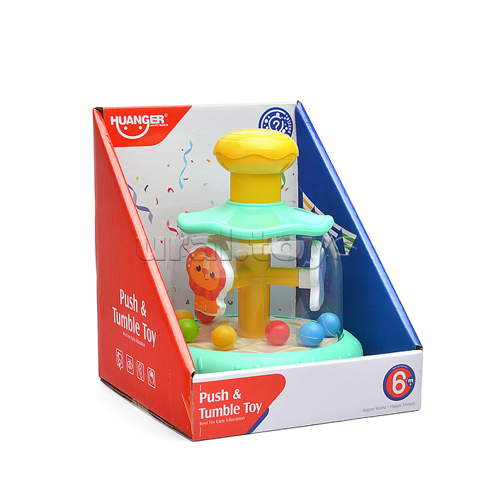 Юла "Веселая карусель" в коробке