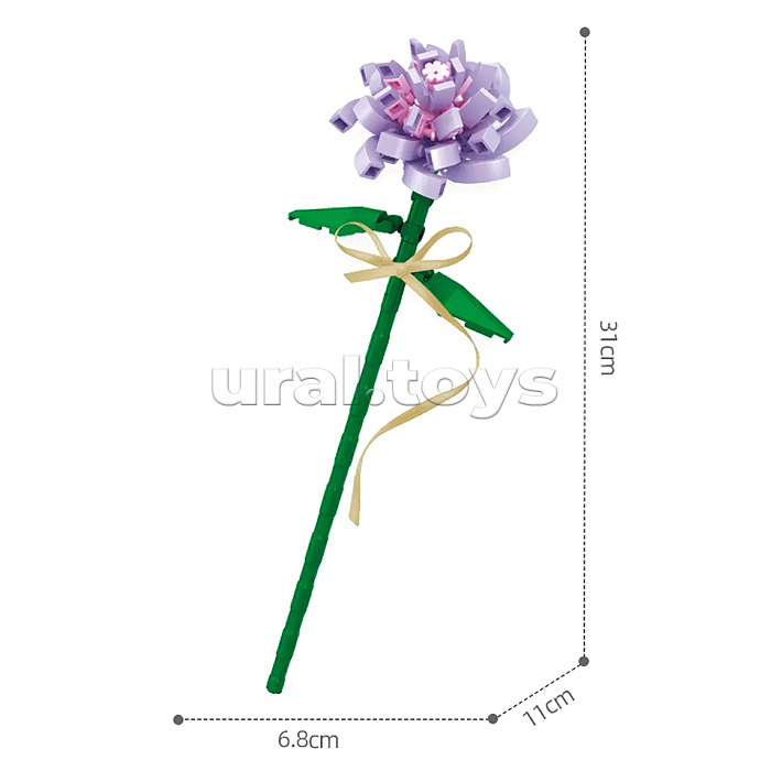Конструктор "Цветок: Камелия" в коробке
