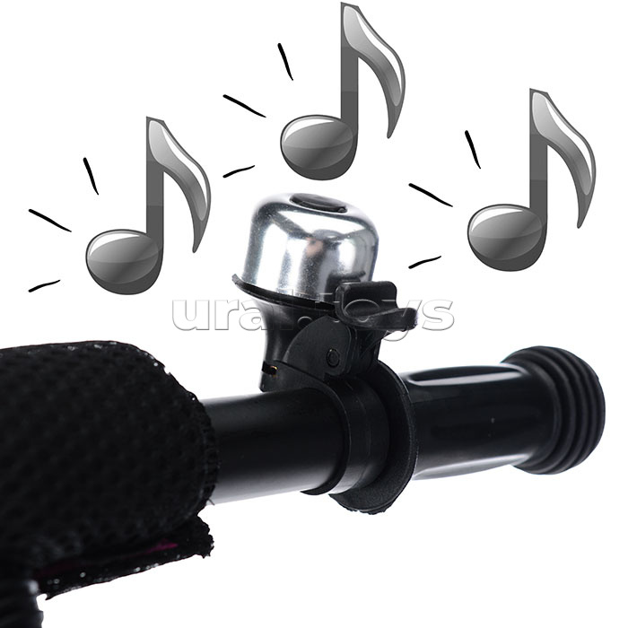 Велосипед 3-х колесный, резиновые покрышки, серый