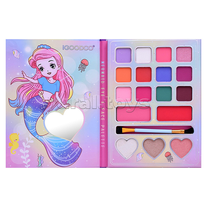 Косметика детская " Морская звёздочка" (палетка теней)