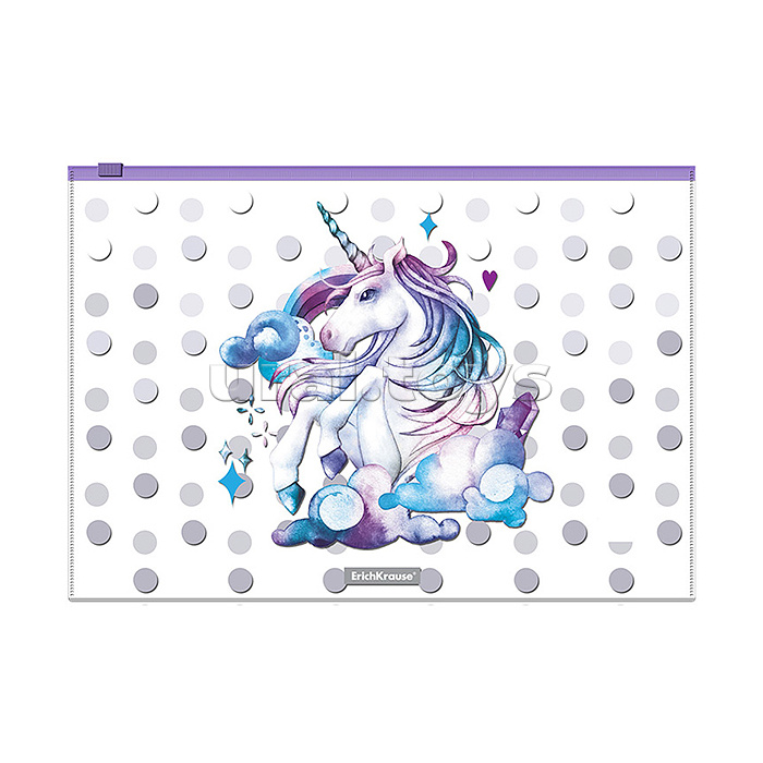 Zip-пакет пластиковый Dream Unicorn, A4