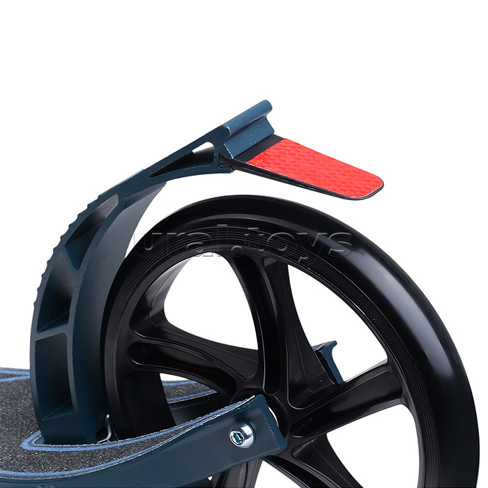 Самокат ROCKET, колеса PU 200 мм, ABEC 7, темно-синий