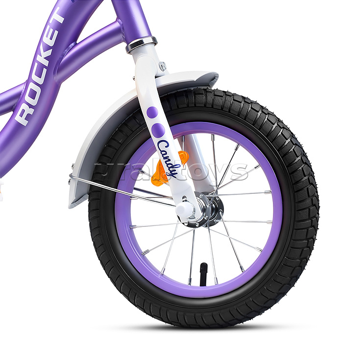 Велосипед 12" Rocket Candy, цвет фиолетовый