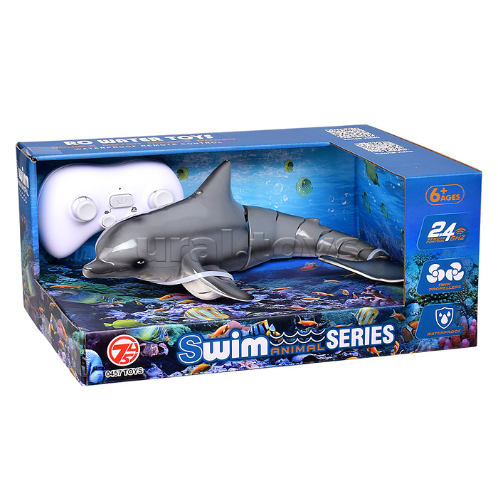 Дельфин р/у, 27MHz, в коробке