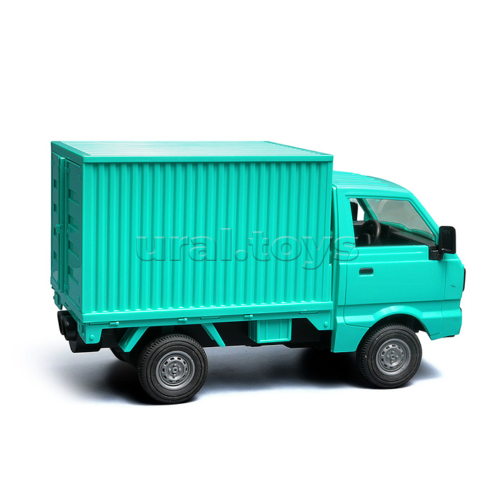 Машина "Фургон" р/у, 27 MHz, со спреем, с аккум., в коробке