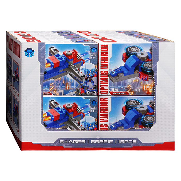 Конструктор "Робо-комплект" 8 в 1 в коробке