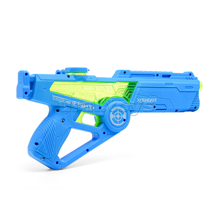 Водный бластер "Аква атака" на батарейках, в пакете