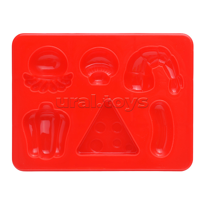 Набор с тестом для лепки "Бургер и пицца" 24 см Happy Doh