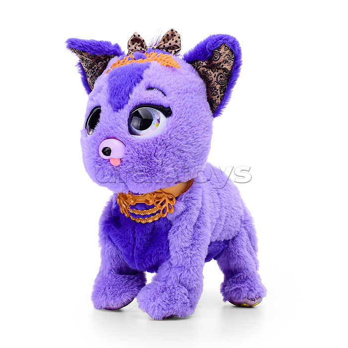 Собака "Боня" (сидит, лежит, ходит, издает звуки) в коробке