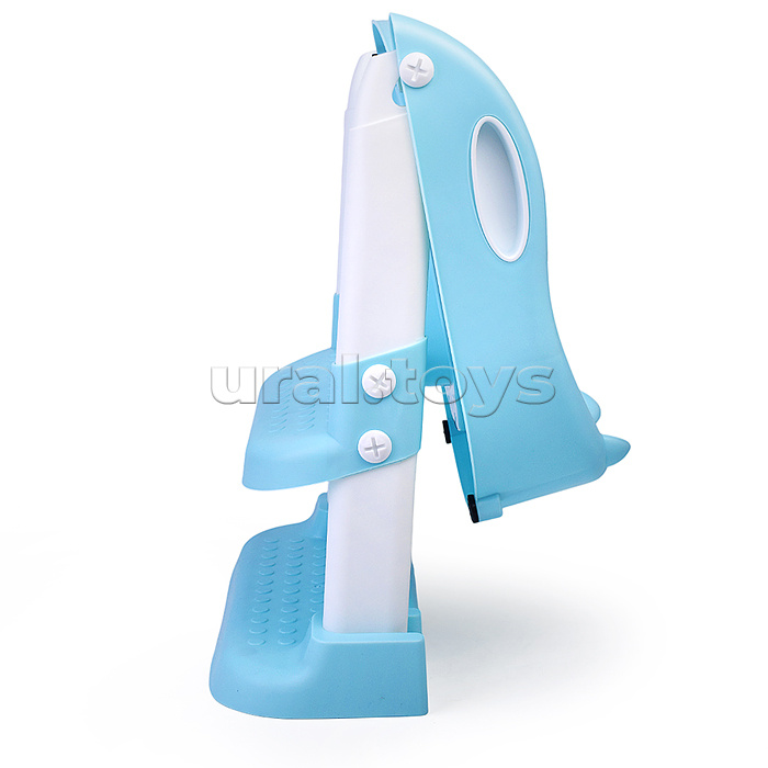 Детская накладка на унитаз со ступенькой (голубой)