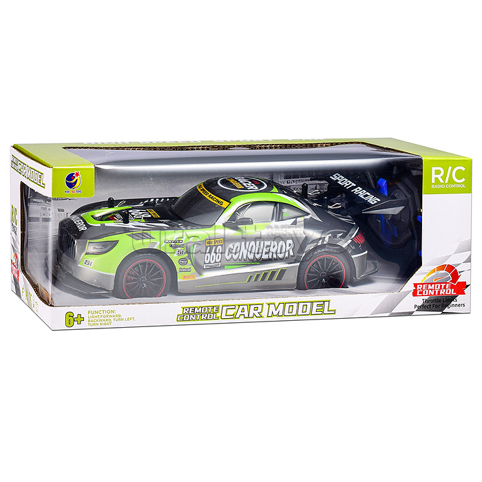 Машина "Молния" р/у, 27 MHz. в коробке