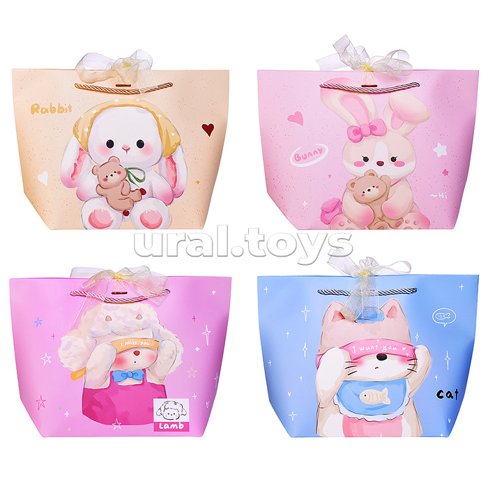 Пакет подарочный "Детская радость" 20*28*9см.