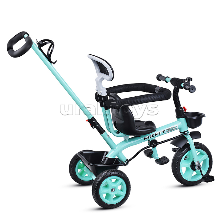 Велосипед 3-х колесный, зеленый