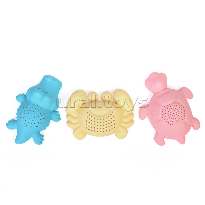 Набор песочный "Африка №9" (ведро + 4 формочки + лопатка + грабли)