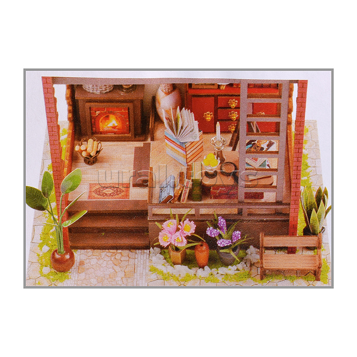 Конструктор "Книжный дом 3D" в коробке