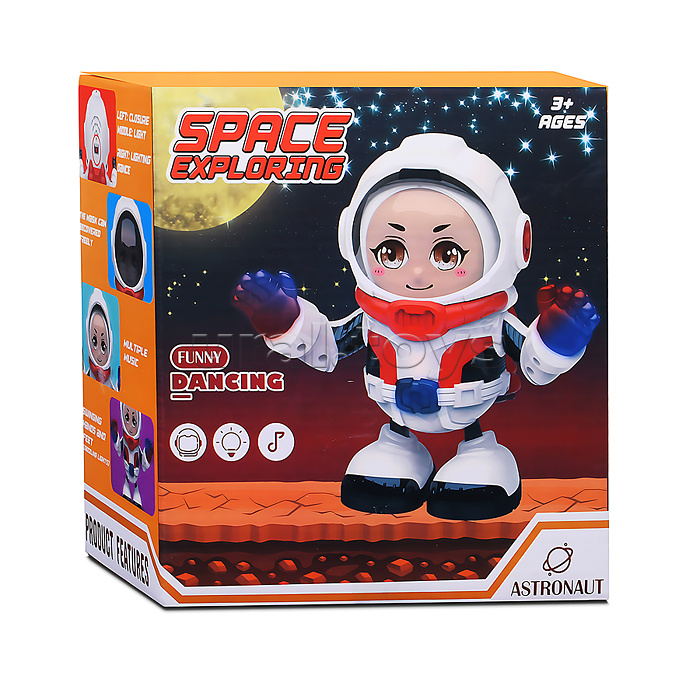 Интерактивная игрушка "Космонавт" в коробке