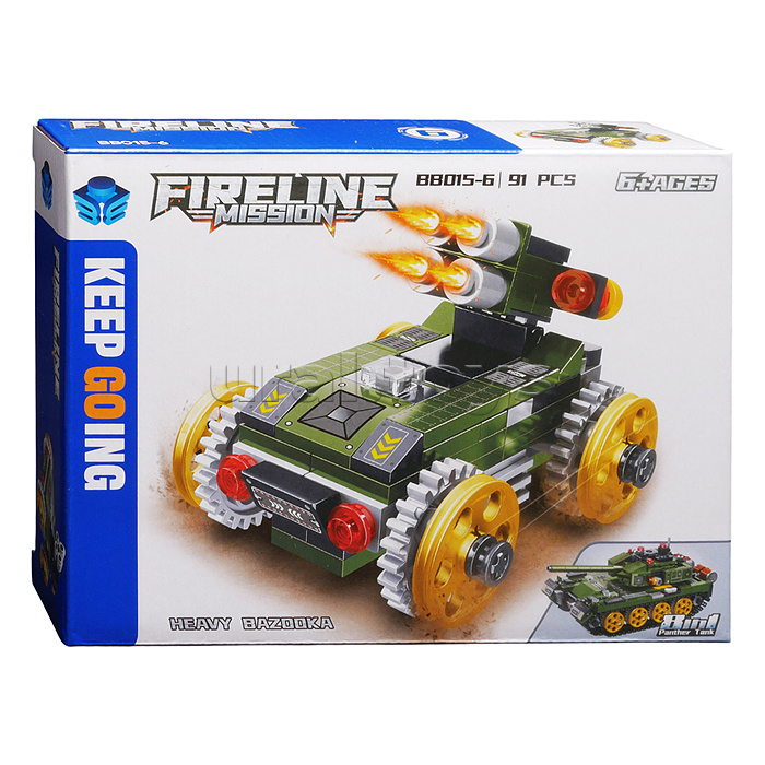 Конструктор "Танк" 8 в 1 (784 дет.) в коробке
