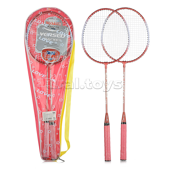 Бадминтон (2 ракетки) ц вет в ассортименте, в сумке