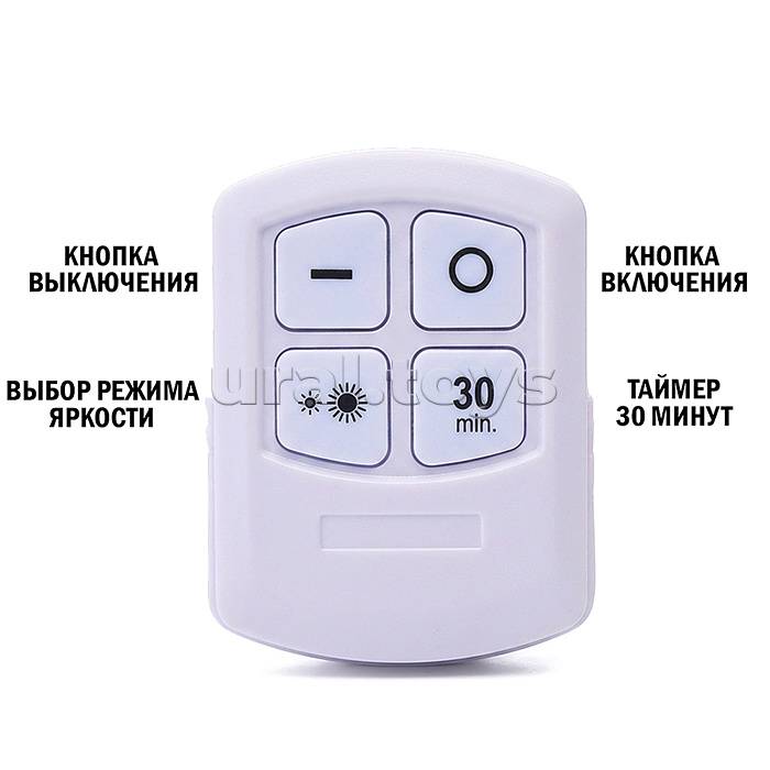 Ночник "Круг света" на листе