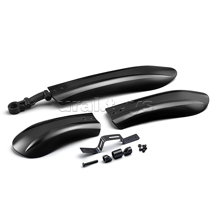 Набор крыльев 26-29" Rocket 062-3 FAT, пластик, цвет черный