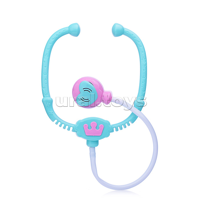 Пупс "Аленка" доктор (пьет, писает) с аксессуарами, в коробке