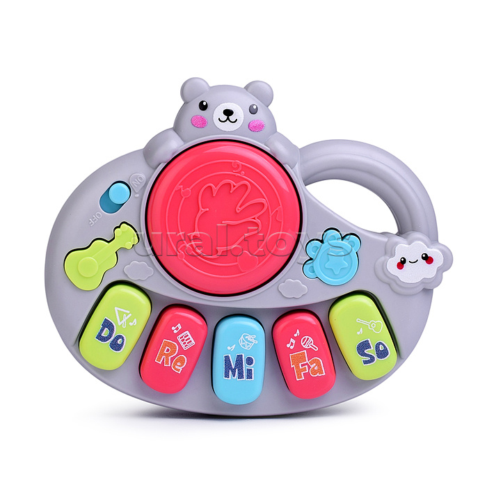 Игрушка музыкальная "Музыкальный мишка" звук, в коробке