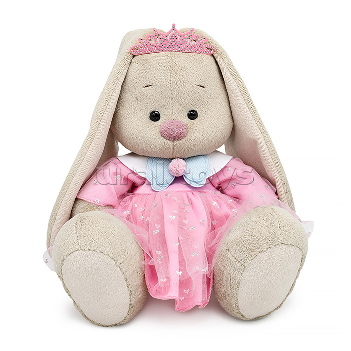 Зайка Ми в платье и розовой диадеме (малый)